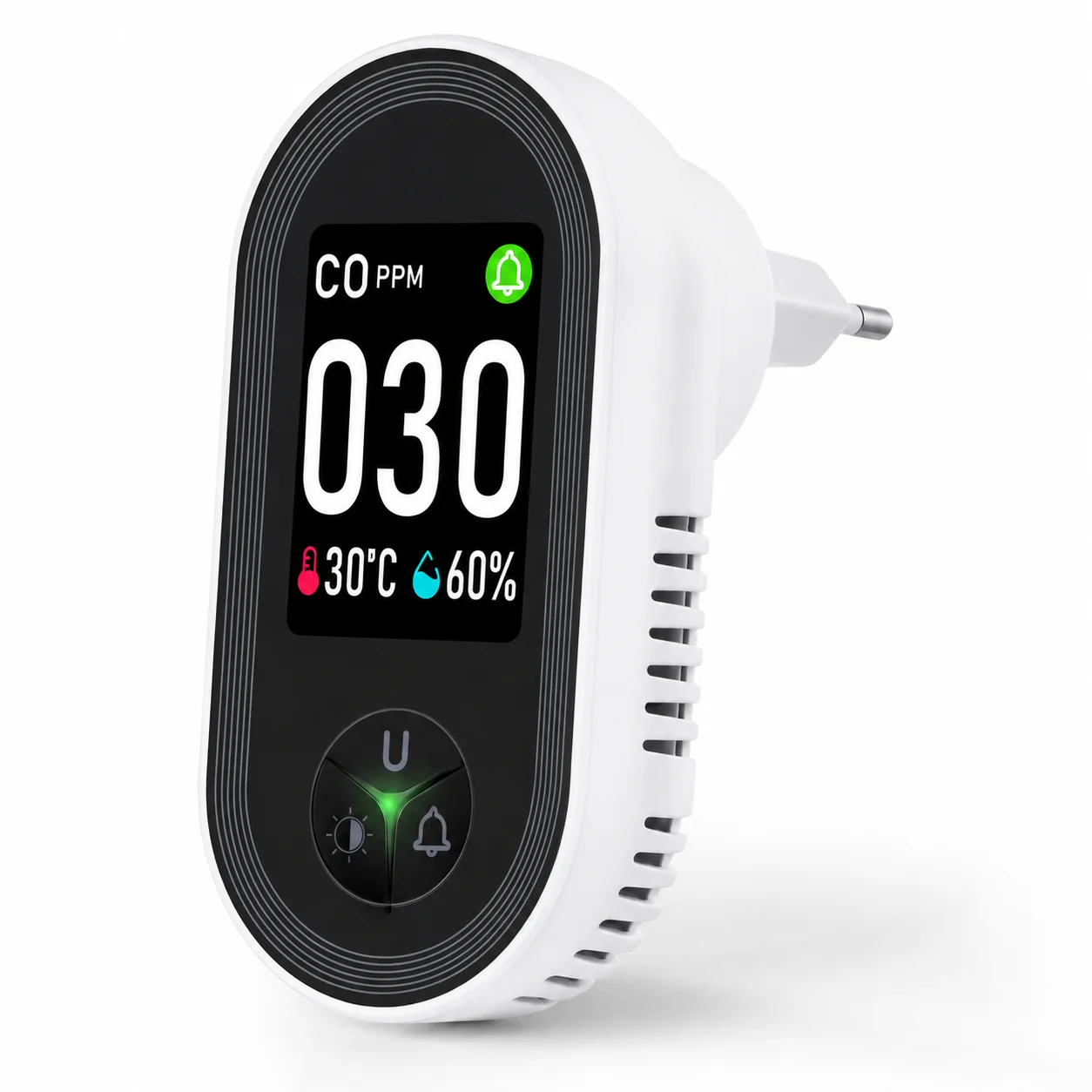 Co Detector Plug - FABISENSE 24D Karbon Monoksit Dedektörü Duvara