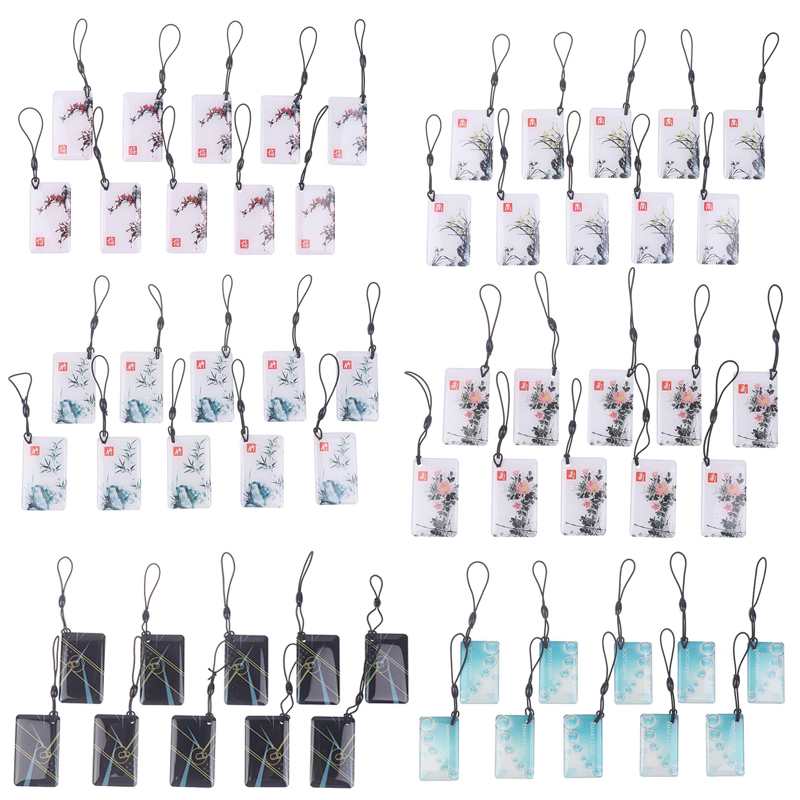 Security Chain Door - 10 adet/paket 13.56Mhz IC Kart TTlock